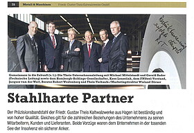 RST als stahlharte Partner von Theis